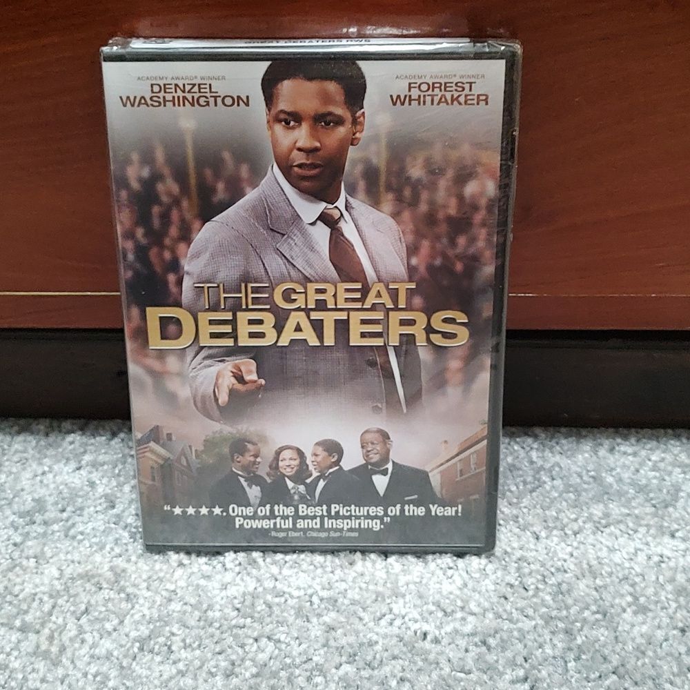 THE GREAT DEBATERS - Denzel Washington Forest Whitaker DVD NEW/SEALED Drama 2007